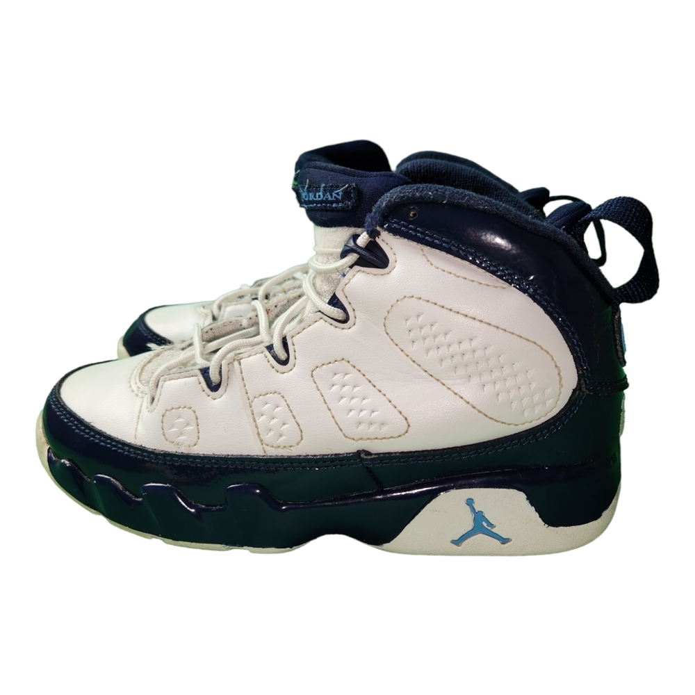 JORDAN IX 9 RETRO PEARL BLUE UNC PS SIZE US 13C 401811-145 (Little Boy Size)